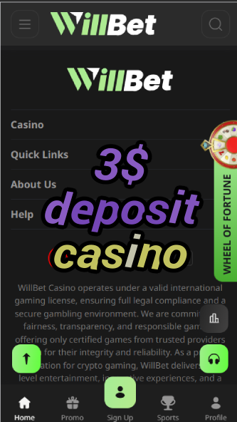 3$ Deposit Casino - Ultra-Low Minimum Deposits-casinoorder.vip